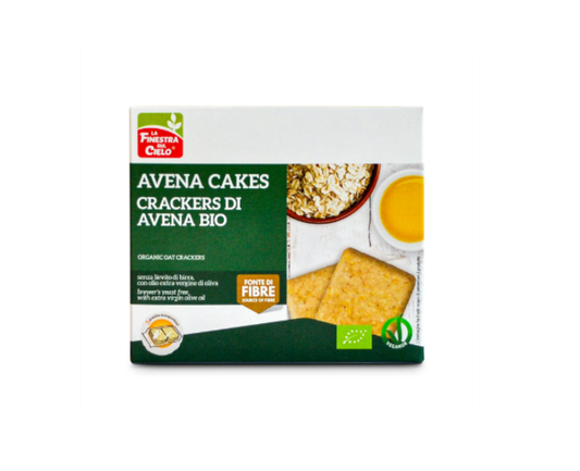 Crackers di Avena - 5 sacchetti da 50 gr