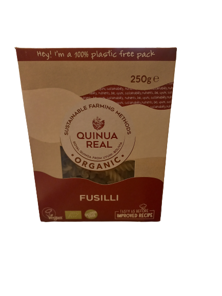 Fusilli Riso e Quinoa - 250 gr ( PACK 100% PLASTIC FREE)
