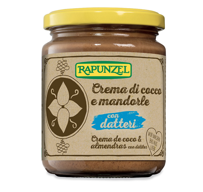 Crema Cocco, Mandorle e Datteri (Senza Zucchero) 250g - Rapunzel