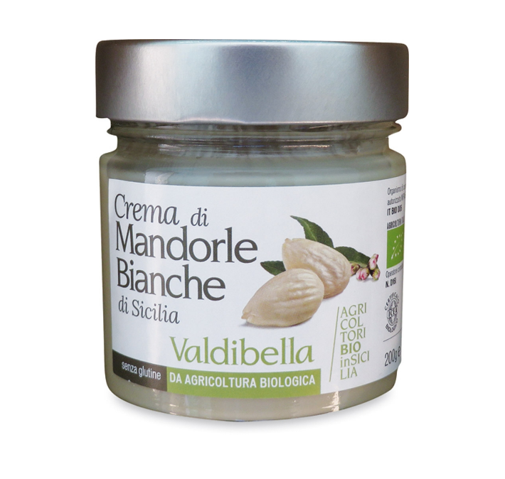Crema 100% Mandorle Pelate di Sicilia 200gr